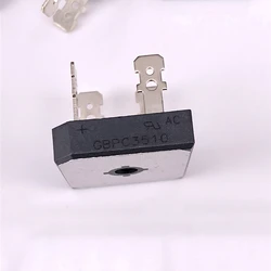 (2 uds) diodo monofásico rectificador de puente GBPC3510 1000V 35A