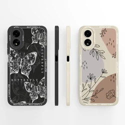 Oppo A38 Funda de Silicona Líquida Antigolpes – Pintura al Óleo