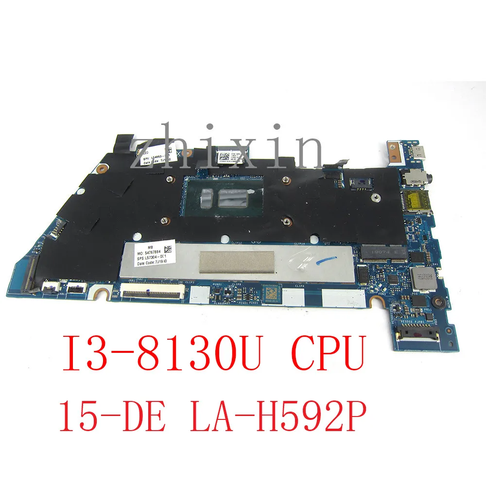 Yourui para HP Chromebook 15-DE 15-DE0000 placa base para ordenador portátil i3-8130U 8GB 128GB eMMC DPC50 LA-H592P L57304-001 placa base para portátil - imagen 2