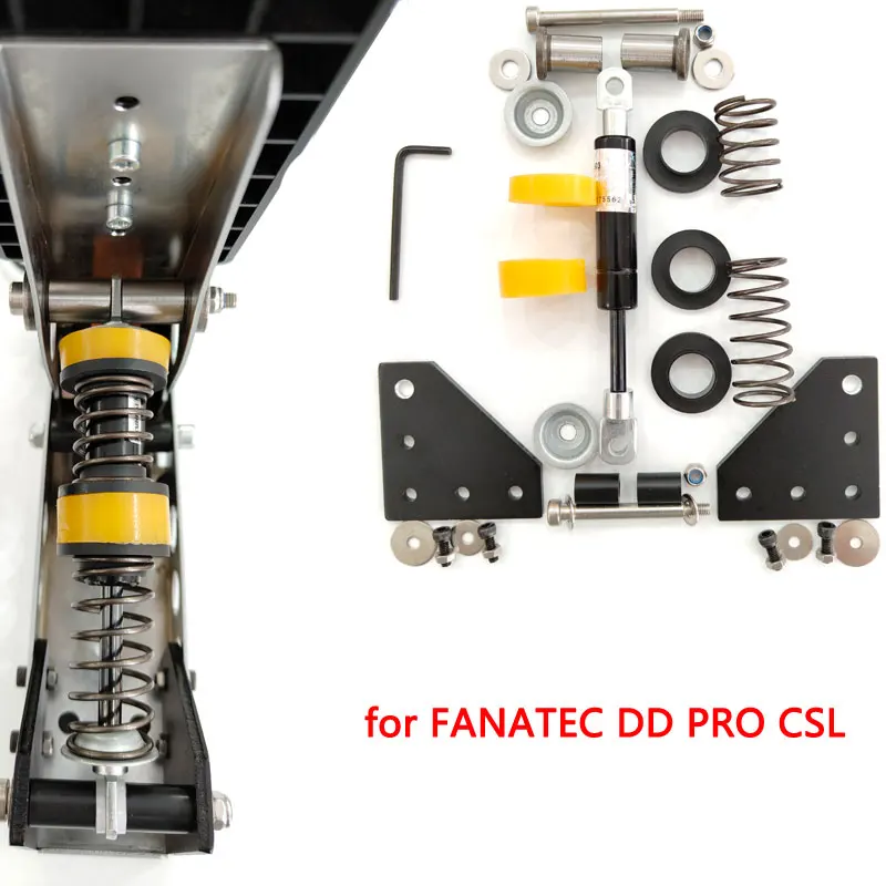 Simracing Pedal acelerador freno embrague amortiguación hidráulica accesorios de actualización modificados para Pedal FANATEC DD Pro CSL - imagen 2