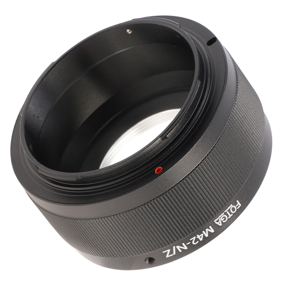 Anillo adaptador FOTGA para lente M42 a cámaras Nikon Z5 Z6 Z7 Z50 Z7II Z6II Z, adaptador de objetivo, lente de seguridad de cámara de tamaño completo - imagen 3
