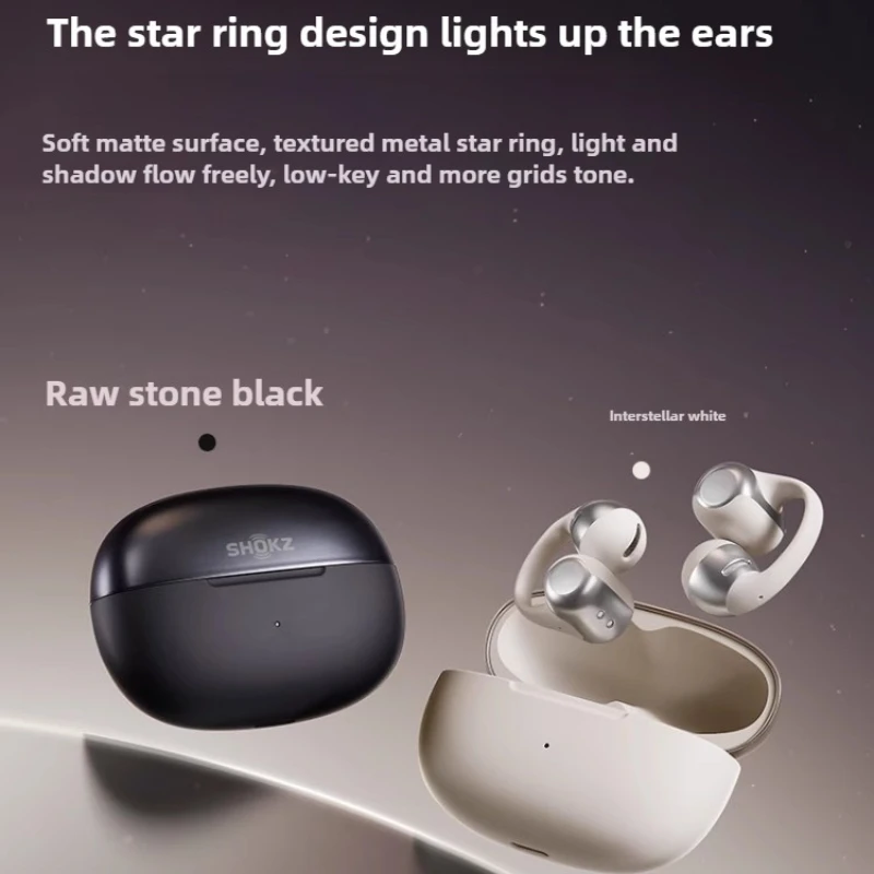 Shokz OpenDots ONE E310 auriculares inalámbricos Clip de oreja AI reducción de ruido batería de larga duración auriculares ligeros auriculares personalizados - imagen 5