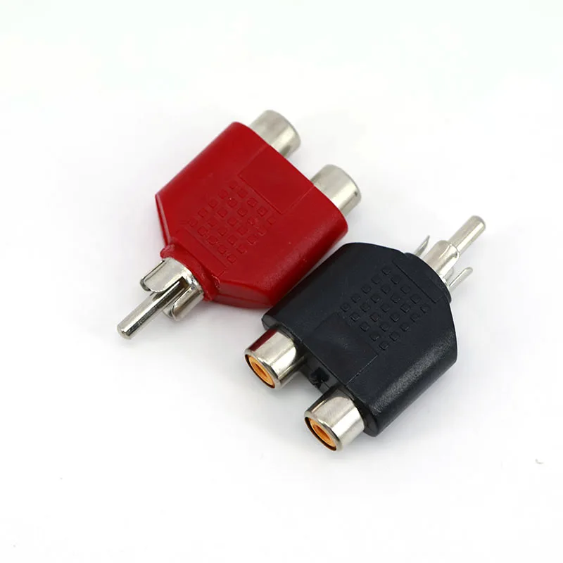 6,35/6,5mm macho a 3,5mm Audio estéreo/mono Jack hembra a 2 RCA macho conector de Audio adaptador convertidor altavoz - imagen 4