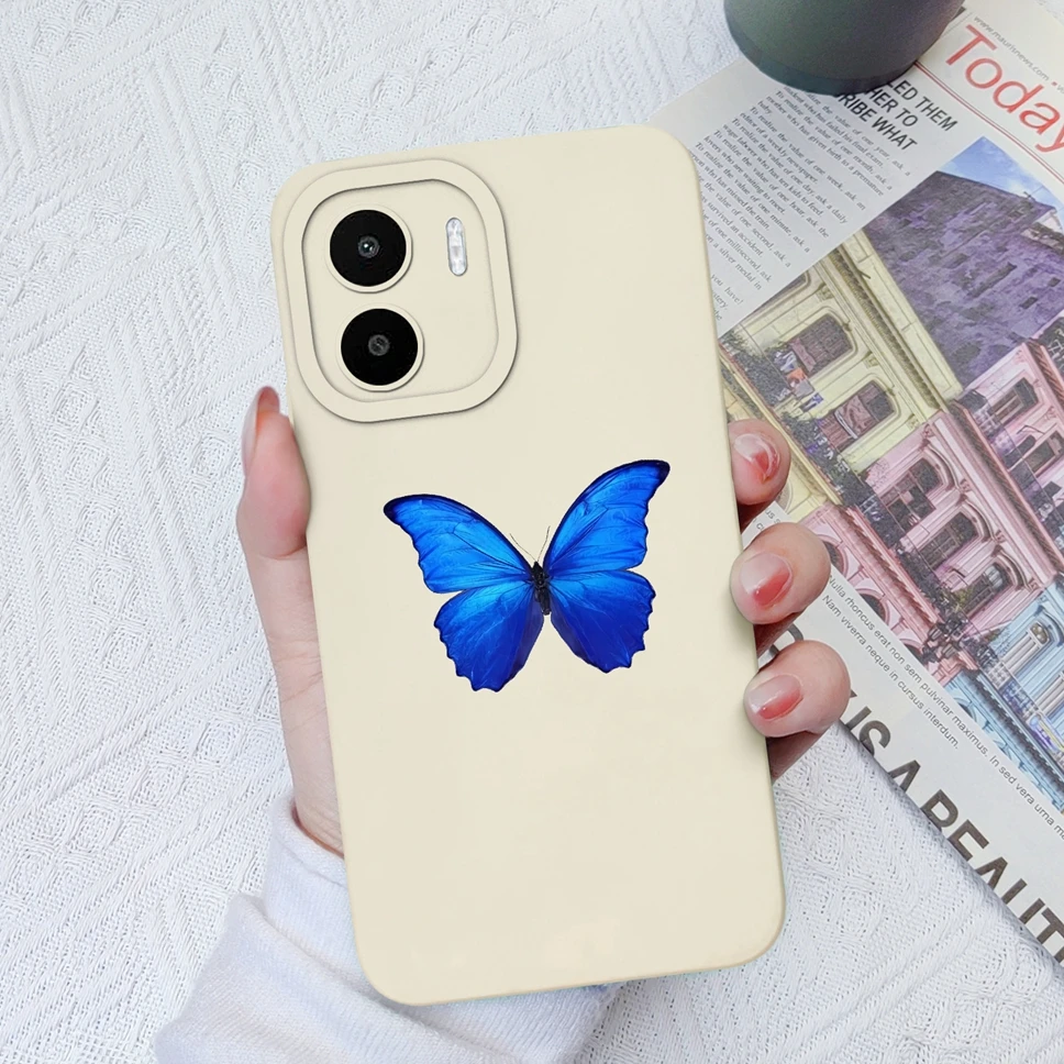 Funda suave de silicona líquida para Xiaomi Redmi A1 A2 Plus, carcasa suave de oso dulce para niña, RedmiA1 RedmiA2 A1 + A2 + funda de teléfono - imagen 5