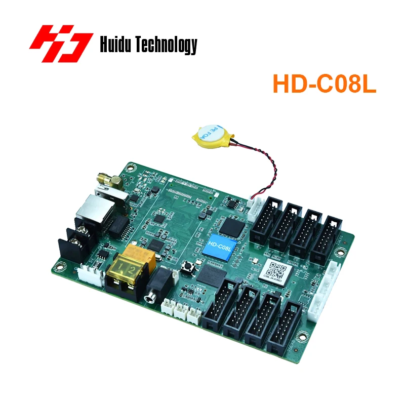 Huidu C08L D16 C16L Controlador asíncrono LED Pantalla LED HD Sistema de control asíncrono para pantalla LED pequeña y mediana - imagen 2
