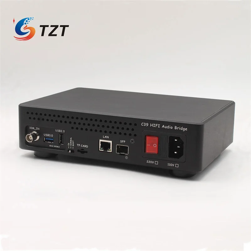 TZT Ustars Audio C39 2G/8G Puente de audio de alta fidelidad con fuente de alimentación lineal pura y OCXO para ROON Bridge Airplay - imagen 2