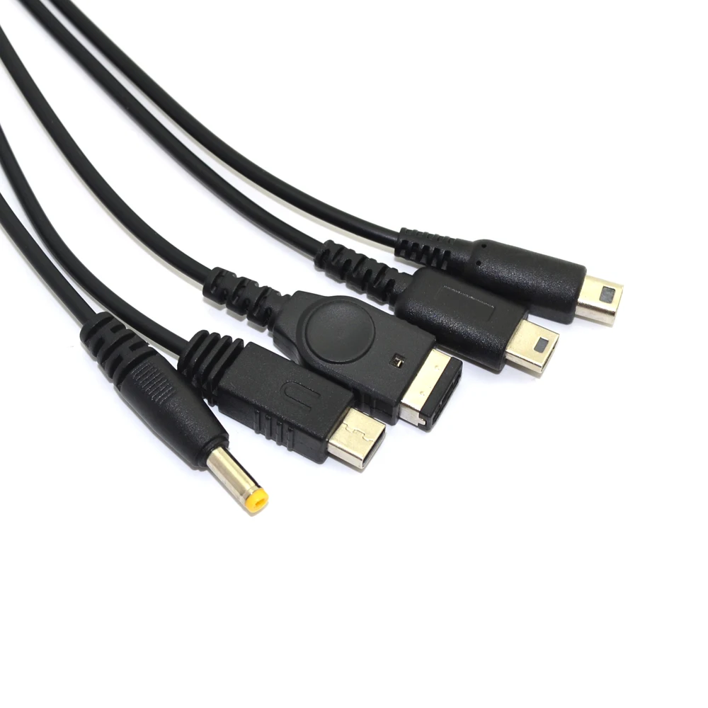 Cable de carga del cargador USB 5 en 1 para PSP para WII U para GBA para consola de juegos SP - imagen 4