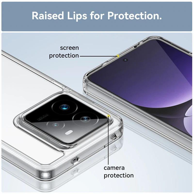 Para Realme GT 7 Pro funda OPPO Realme GT 7 Pro Capas parachoques trasero armadura transparente Fundas Realme GT 7 Pro - imagen 4