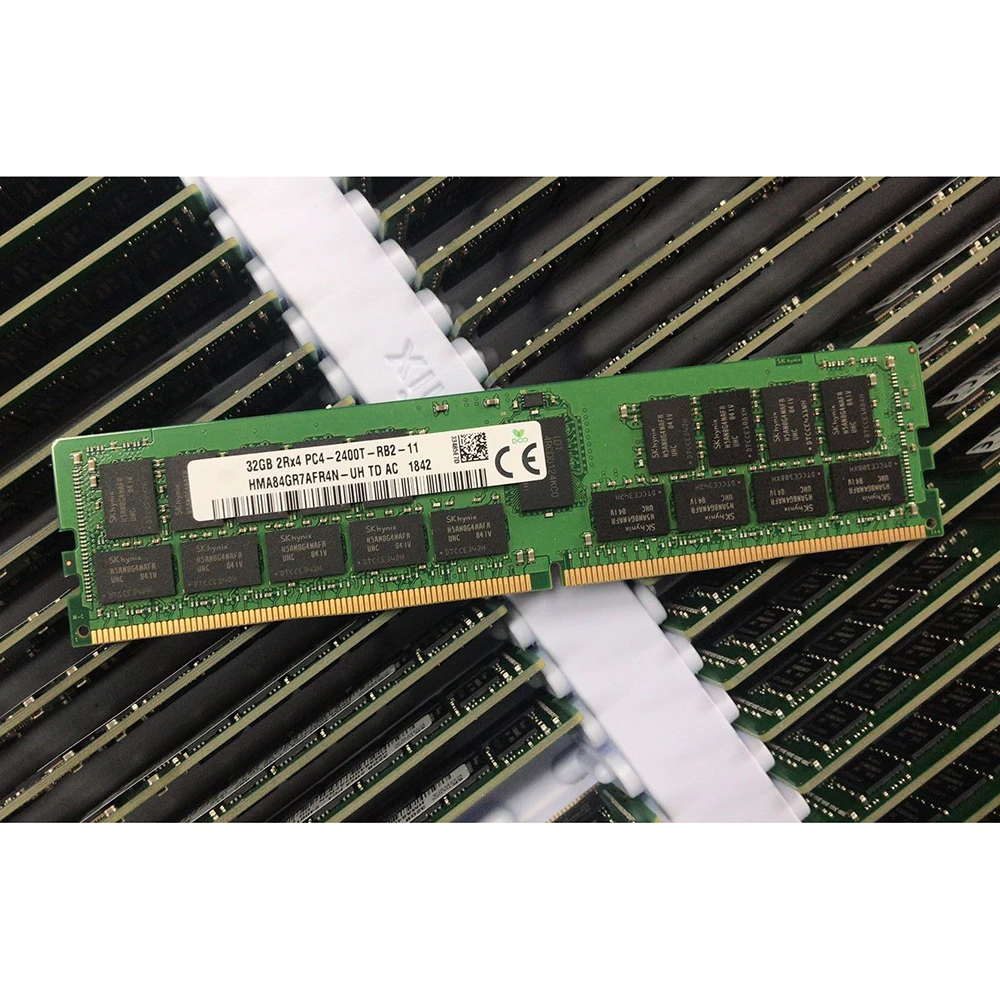 1 Uds 32G 32GB memoria de servidor 2RX4 PC4-2400T DDR4 2400 REG RAM - imagen 3