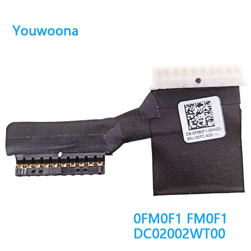 Nuevo Cable de batería ORIGINAL para ordenador portátil Dell Inspiron 15 5570 5575 Latitude 3490 3590 0FM0F1 FM0F1 DC02002WT00