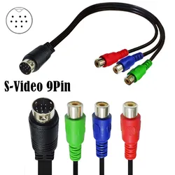 Cable S-Video a RCA – Adaptador Componente para HDTV