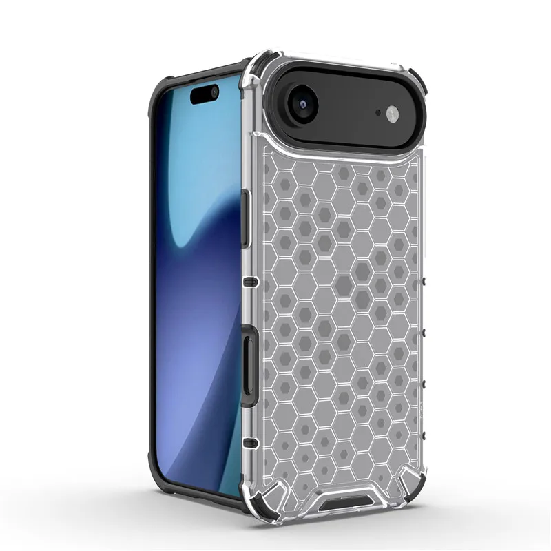 Para iPhone Air funda para iPhone 13 14 15 16 17 Pro iPhone Air cubierta de panal duro PC protección a prueba de golpes parachoques para iPhone Air - imagen 2