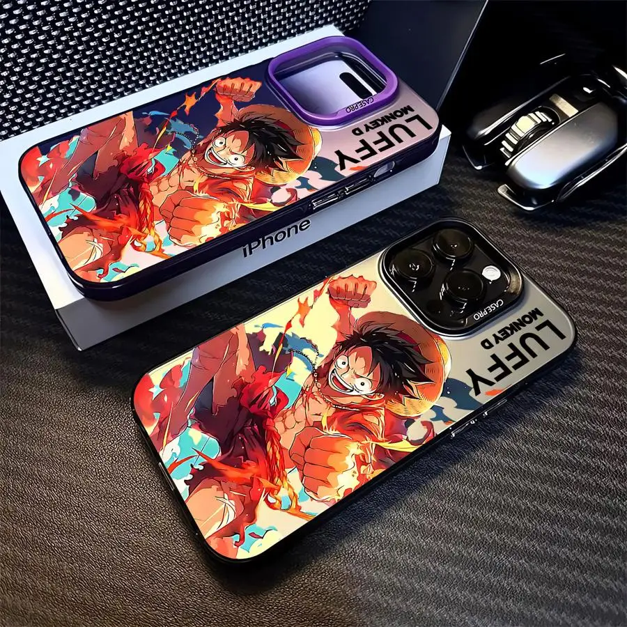 Funda de teléfono de carcasa suave para Apple iPhone 12 11 14 XS MAX 16e 16Pro 13 Pro MAX 15 XR 14Pro Anime piezas
