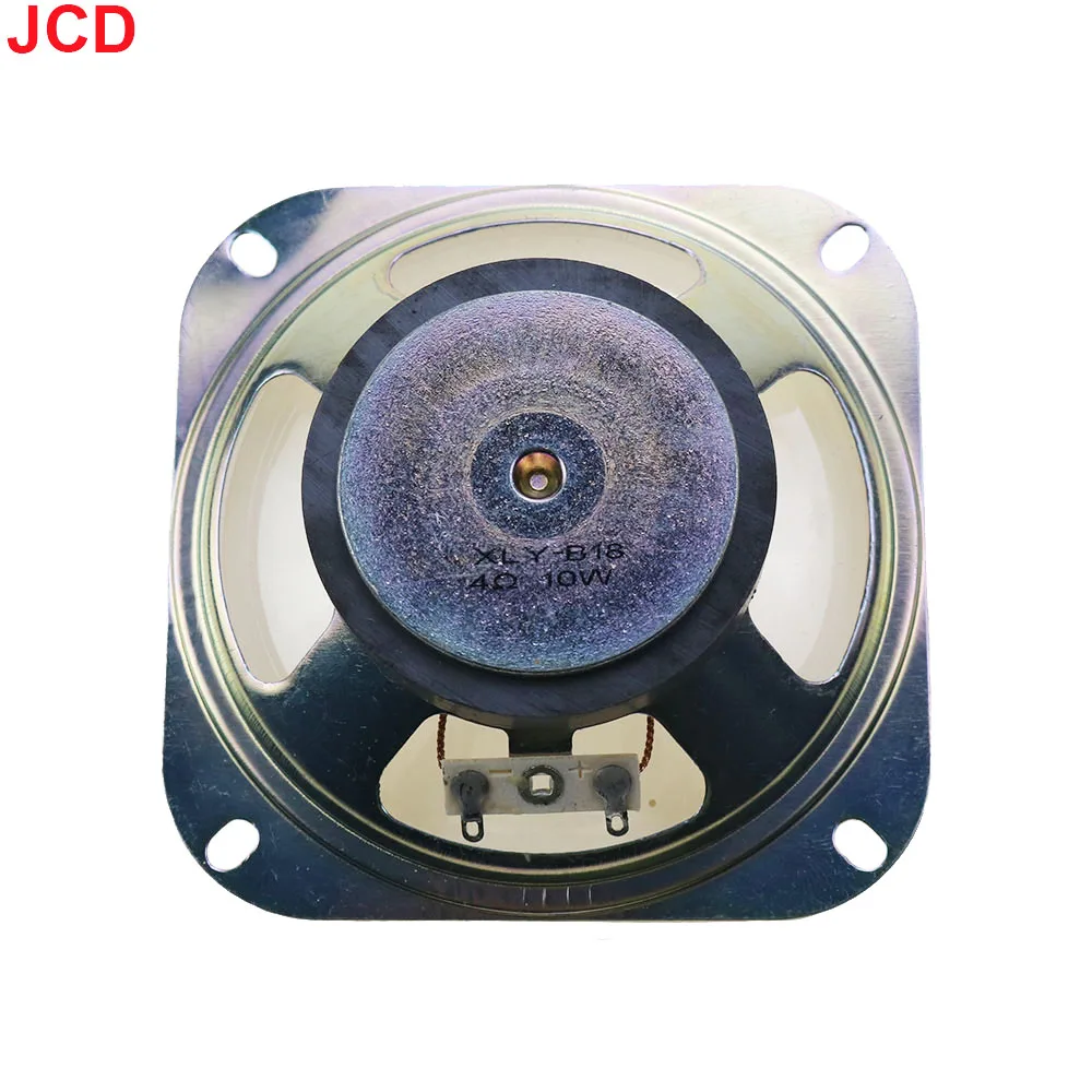 Altavoz cuadrado impermeable, tapa brillante de papel cónico transparente, magnético externo, altura 38MM, 4/8 Ohm, 10W, 102MM, 4 pulgadas, 1 unidad - imagen 5