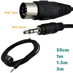 Cable audio profesional DIN 7 pines a jack 3,5mm estéreo para Bang & Olufsen Naim Quad