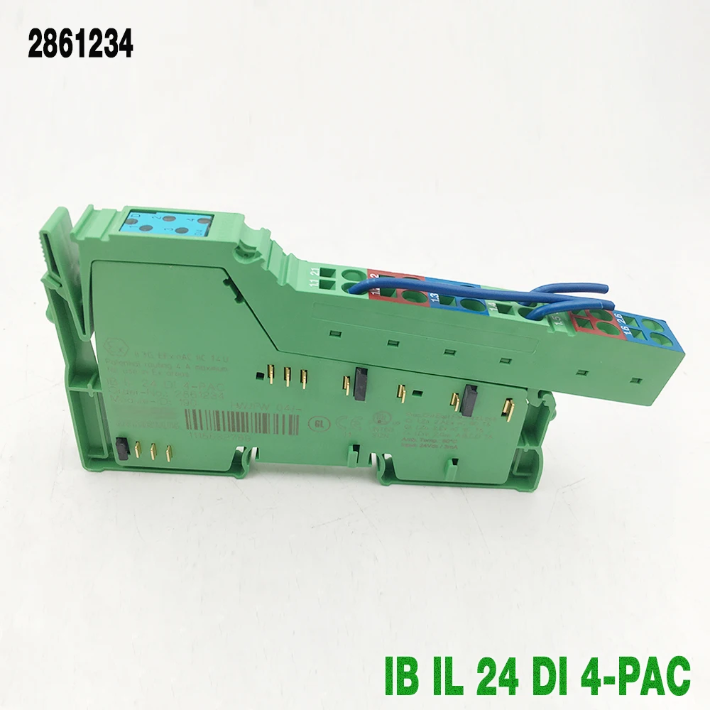 2861234   IB IL 24 DI 4-PAC para fuente de alimentación de PC Phoenix perfectamente - imagen 2
