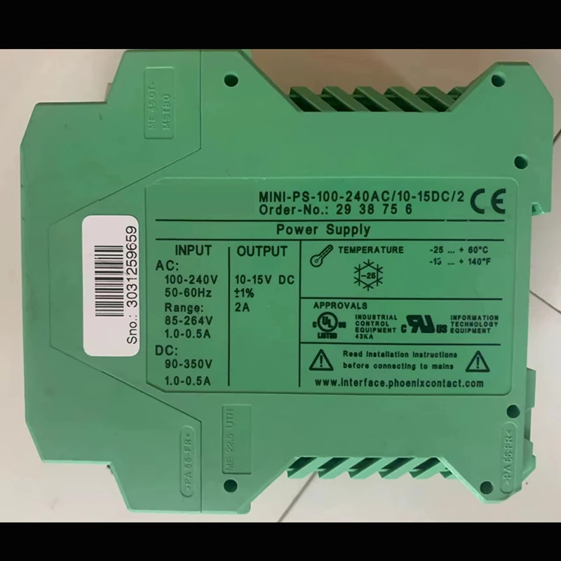 2938756   MINI-PS-100-240AC/10-15DC/2 para módulo de alimentación Phoenix - imagen 2
