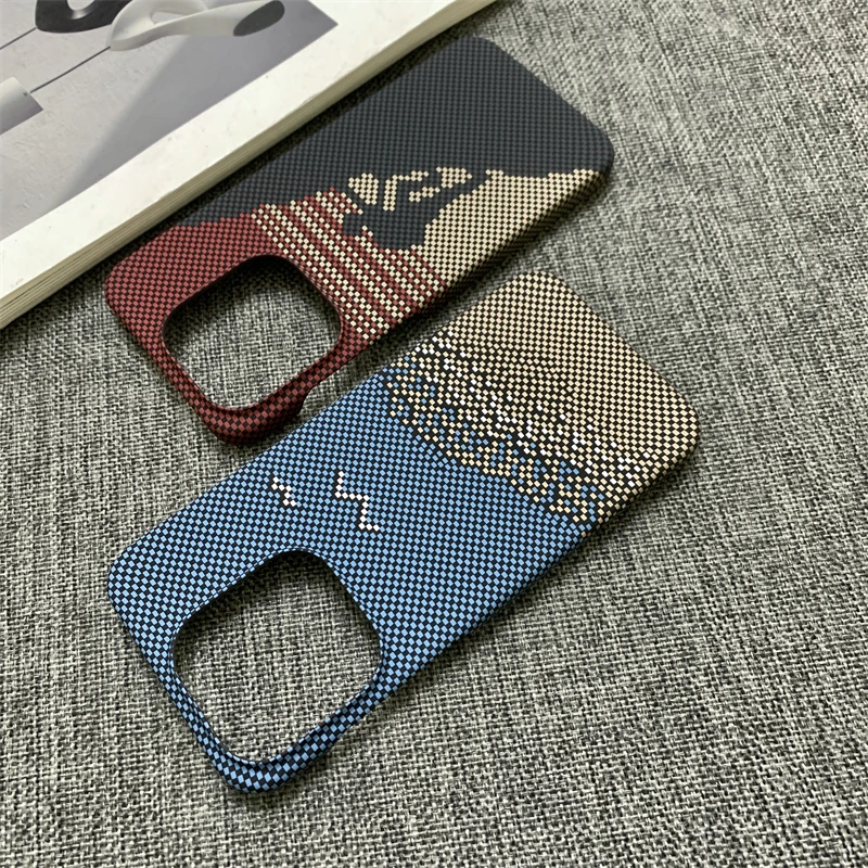 Para OnePlus 15 funda dura de PC fibra de carbono funda protectora trasera fina para OnePlus15 One Plus 15 1 + 15 carcasa de teléfono - imagen 2