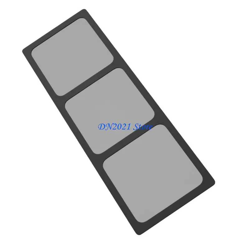 Caja ordenador PVC F3KE, filtro polvo, malla 12cm ancho, accesorio magnético, bloqueo polvo adecuado - imagen 3