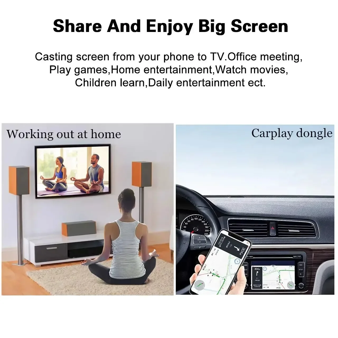 Adaptador AV Digital de TV por Cable HDTV de 1080P para iphone a Cables compatibles con HDTV para iphone 8 7 8plusX XR XS 11 para ipad Mini Air Pro - imagen 4