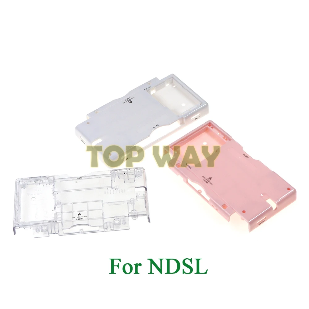 1 Uds cubierta superior botón inferior para NDSL juego DS Lite consola cubierta facial carcasa de plástico - imagen 5