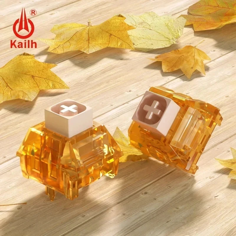 Kailh Box Pro otoño teclado interruptor 5 pines interruptores mecánicos RGB POM 20mm doble resorte IP54 sensación Clicky jugador personalizado - imagen 3