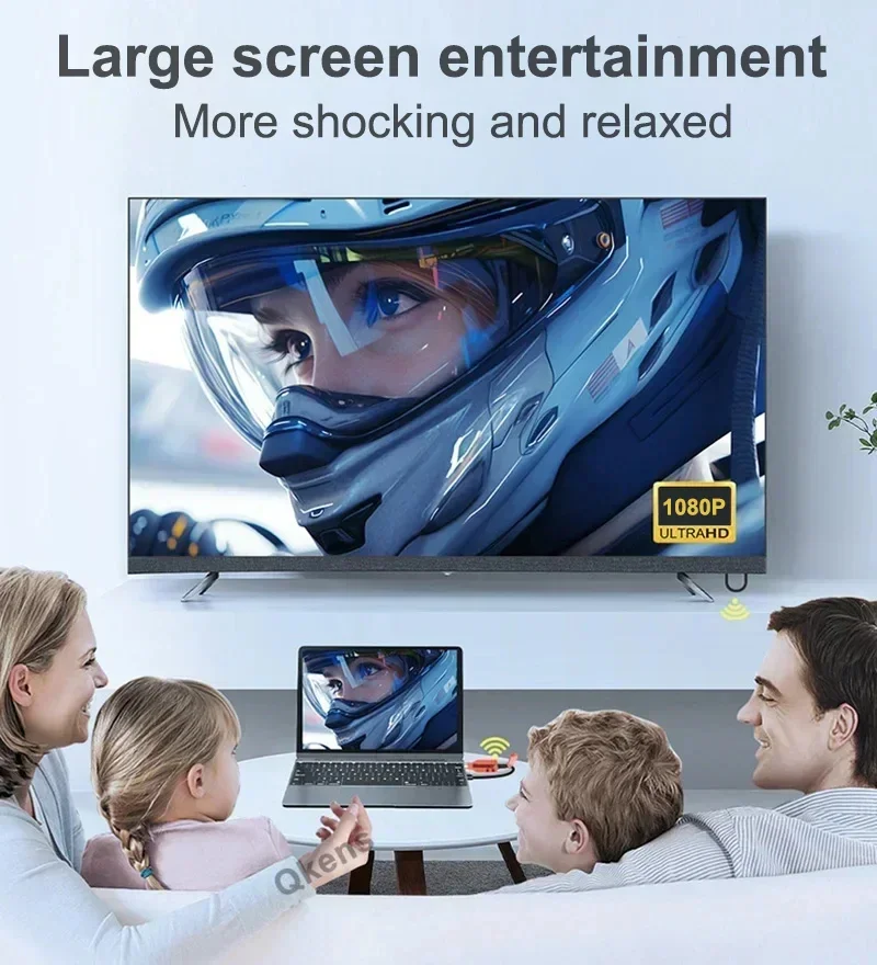 Transmisor y receptor inalámbrico de 150m, 1080P, 2, 3, 4, extensor HDMI para compartir pantalla, cámara de juego Xbox, PC para monitorear proyector, TV - imagen 5