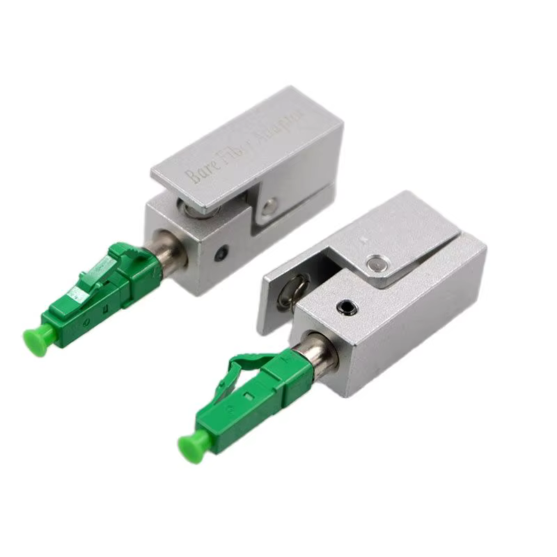 Adaptador OTDR Fibra Óptica Modo Único LC/UPC/APC Acoplador Cuadrado - imagen 5
