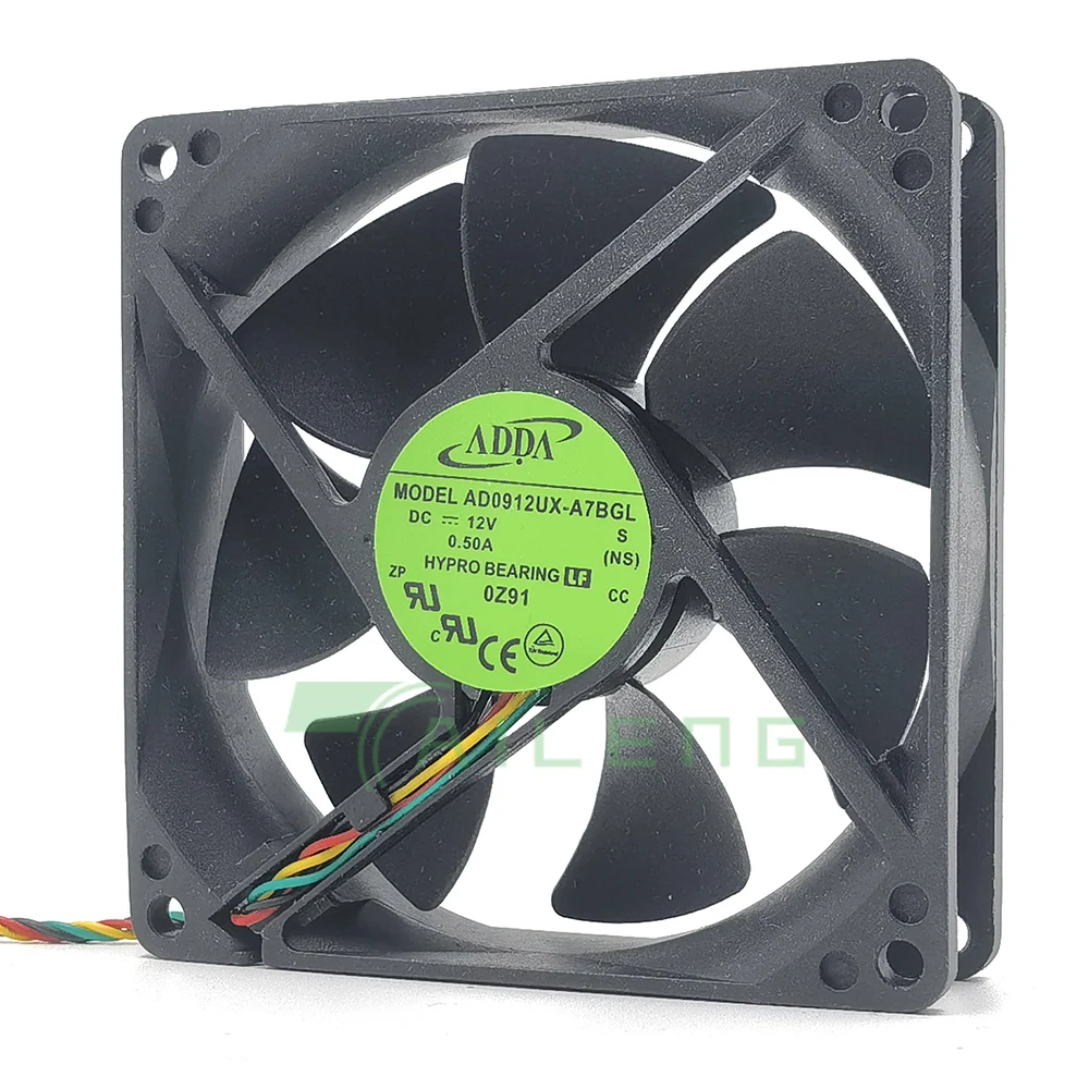 VENTILADOR de 92mm 90mm PWM 12V para ADDA AD0912UX-A7BGL 9225 92mm 3900RPM 50CFM ventilador de refrigeración de CPU - imagen 2