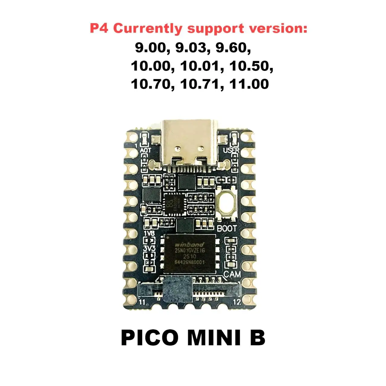 10 unids/lote Luckfox Pico Mini B utiliza RV1103 con 128 MB de memoria con 128 MB de flash para herramienta de 9,0 a 11,0 GoldHEN