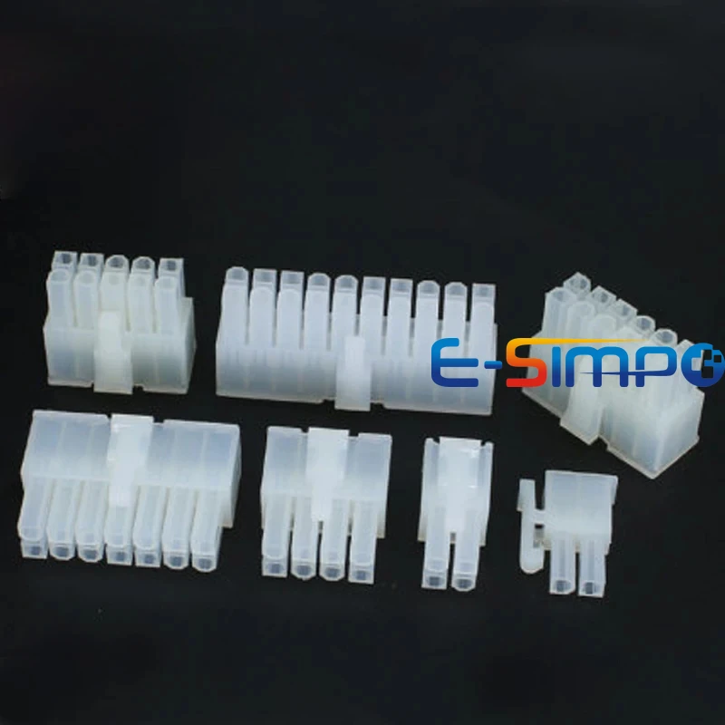 10 juegos Molex 4,2mm conector de cable automotriz serie 5557 2/4/6/8/10/12/14/16/18/20/22/24P carcasa RA Wafer Terminal hembra - imagen 3