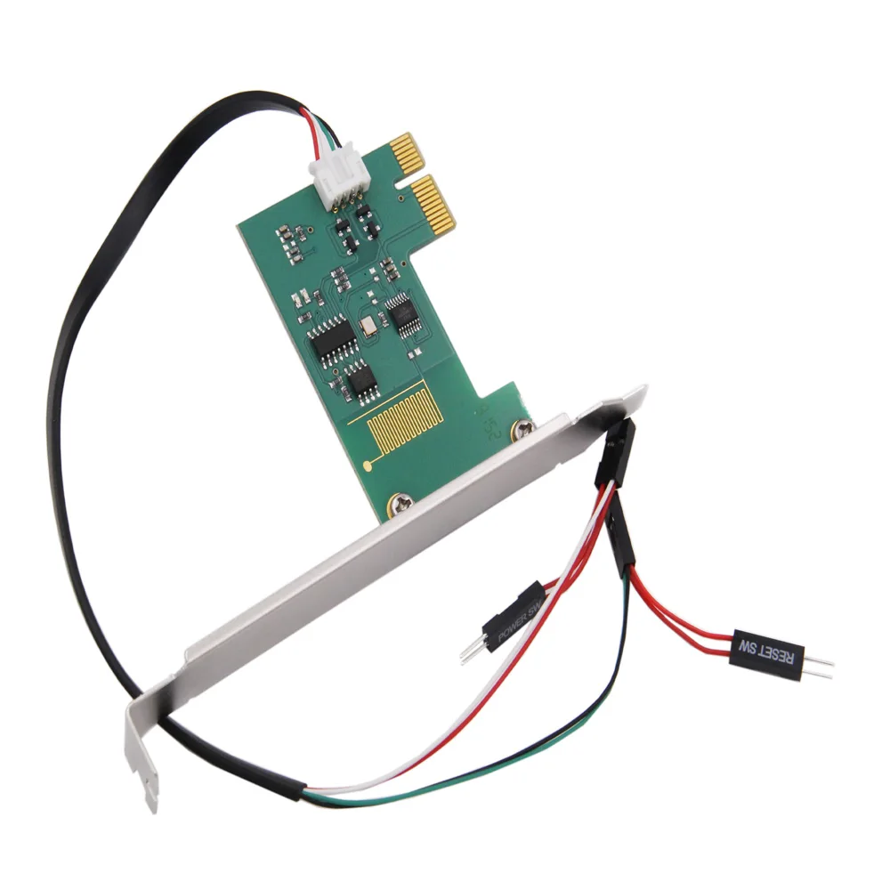 Mini controlador remoto PCI-e para PC de escritorio, interruptor de reinicio inalámbrico de 20m, encendido/apagado para ordenador de escritorio, mini conmutador - imagen 4