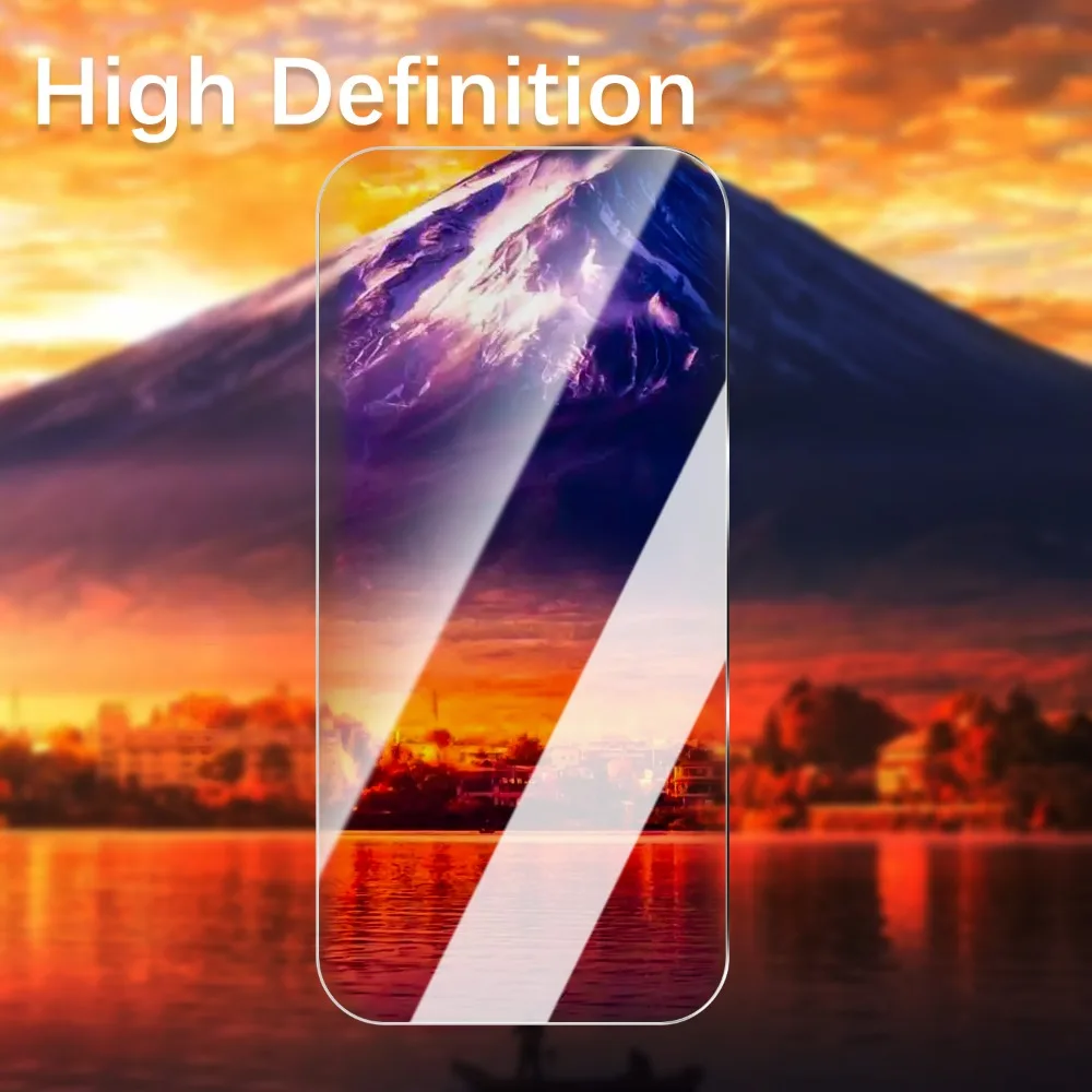 Vidrio templado antiluz azul de fácil instalación para IPhone 17 Pro Max 17 Air HD Protector de pantalla para IPhone 17 película protectora - imagen 4