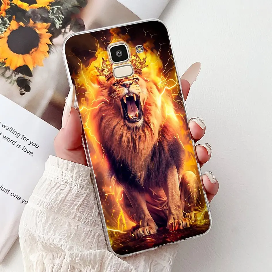 For Samsung Galaxy J6 2018 J600 SM-J600F Case Luxury Marble Dragon Soft Clear Silicone Phone Cover For Samsung J6 Plus J610 Capa - imagen 2