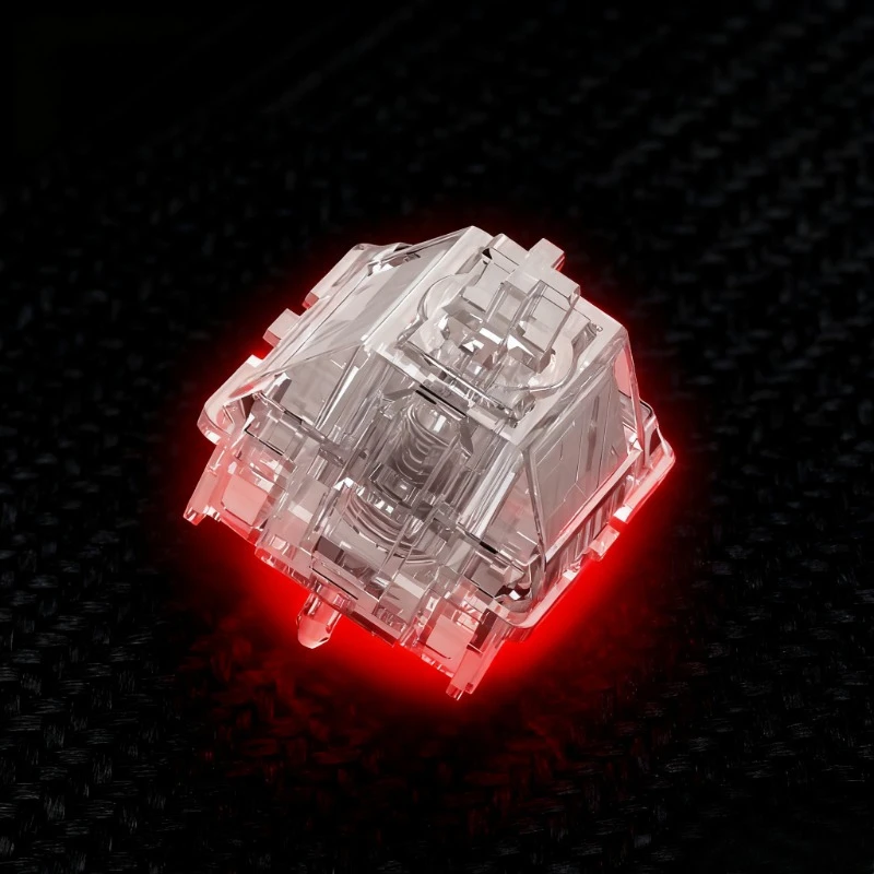 Interruptor lineal extremo magnético de hielo, transparente, personalizado, gatillo de 35g, accesorios de teclado mecánico, interruptores magnéticos de regalo - imagen 4