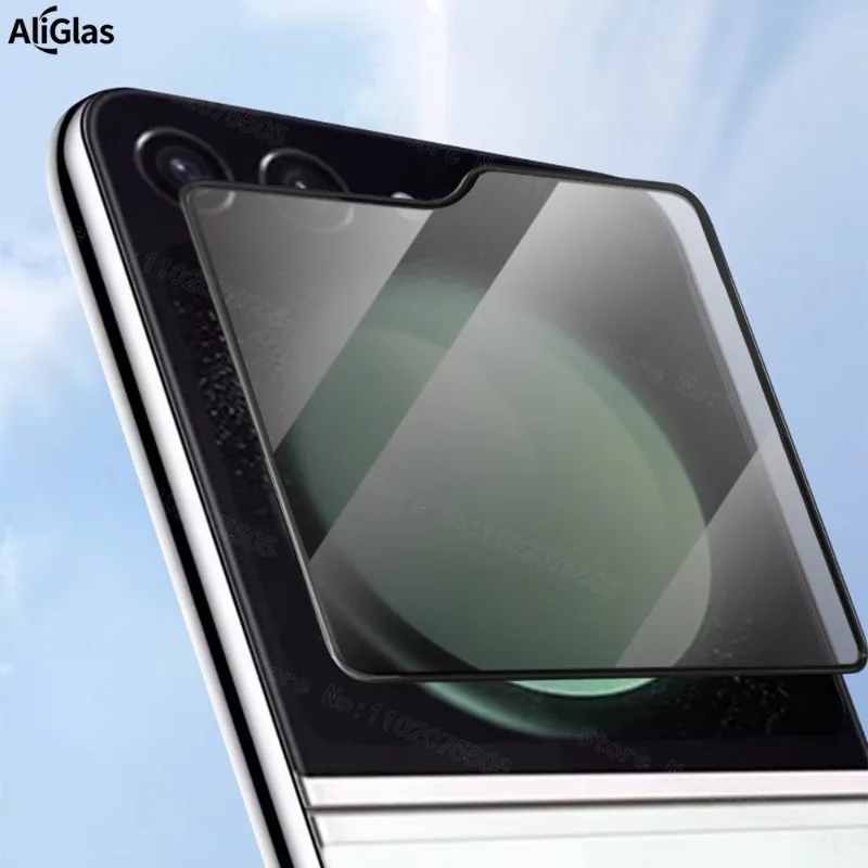 Protector de pantalla antiespía 6 en 1 para Samsung Galaxy Z Flip 7 6 5 películas de vidrio templado película protectora de lente de cámara para Z Flip7 FE - imagen 3