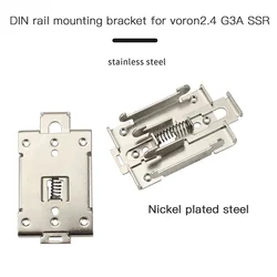 FYSETC Soporte de montaje en carril DIN para Voron 2.4 G3A SSR