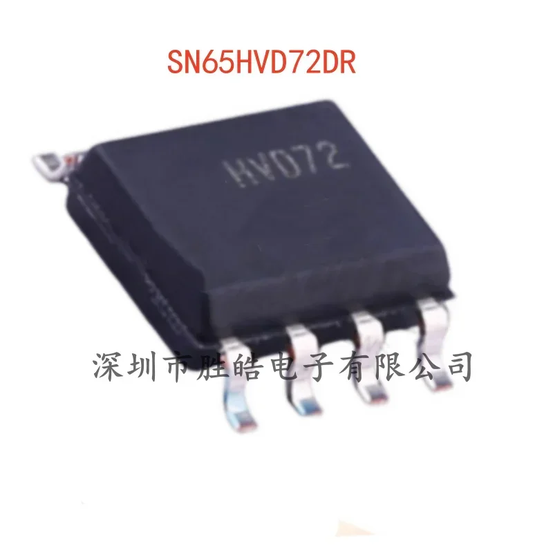 (2 uds) nuevo Chip transceptor SN65HVD72DR 65HVD72 RS422/RS485 SOIC-8 circuito integrado SN65HVD72DR