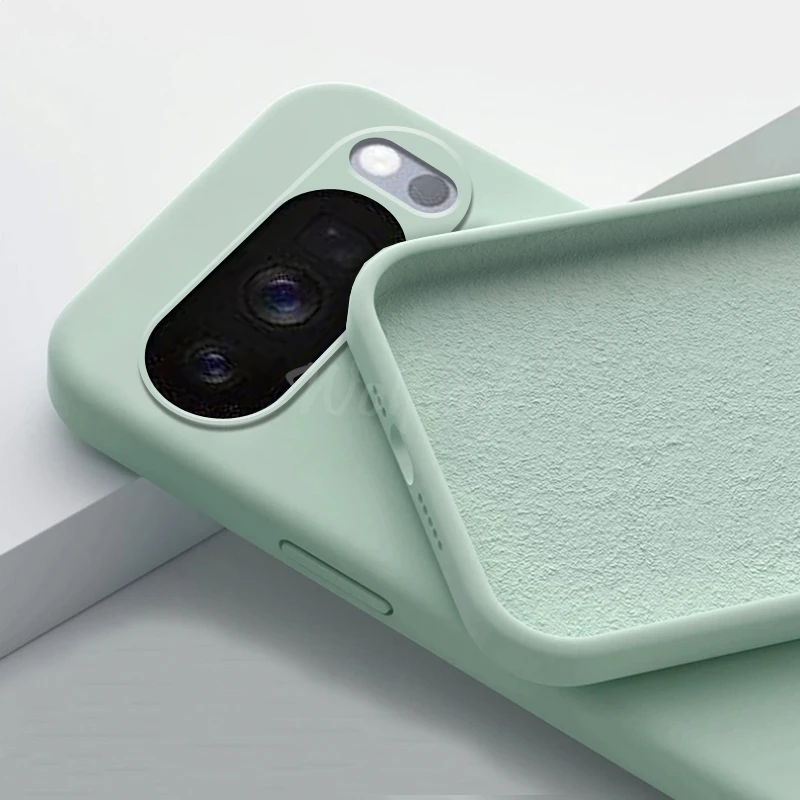 Para Google Pixel 10 funda de goma de silicona líquida TPU cubierta lisa Pixel 10 Pro funda protectora de teléfono Pixel 10 Pro XL - imagen 2