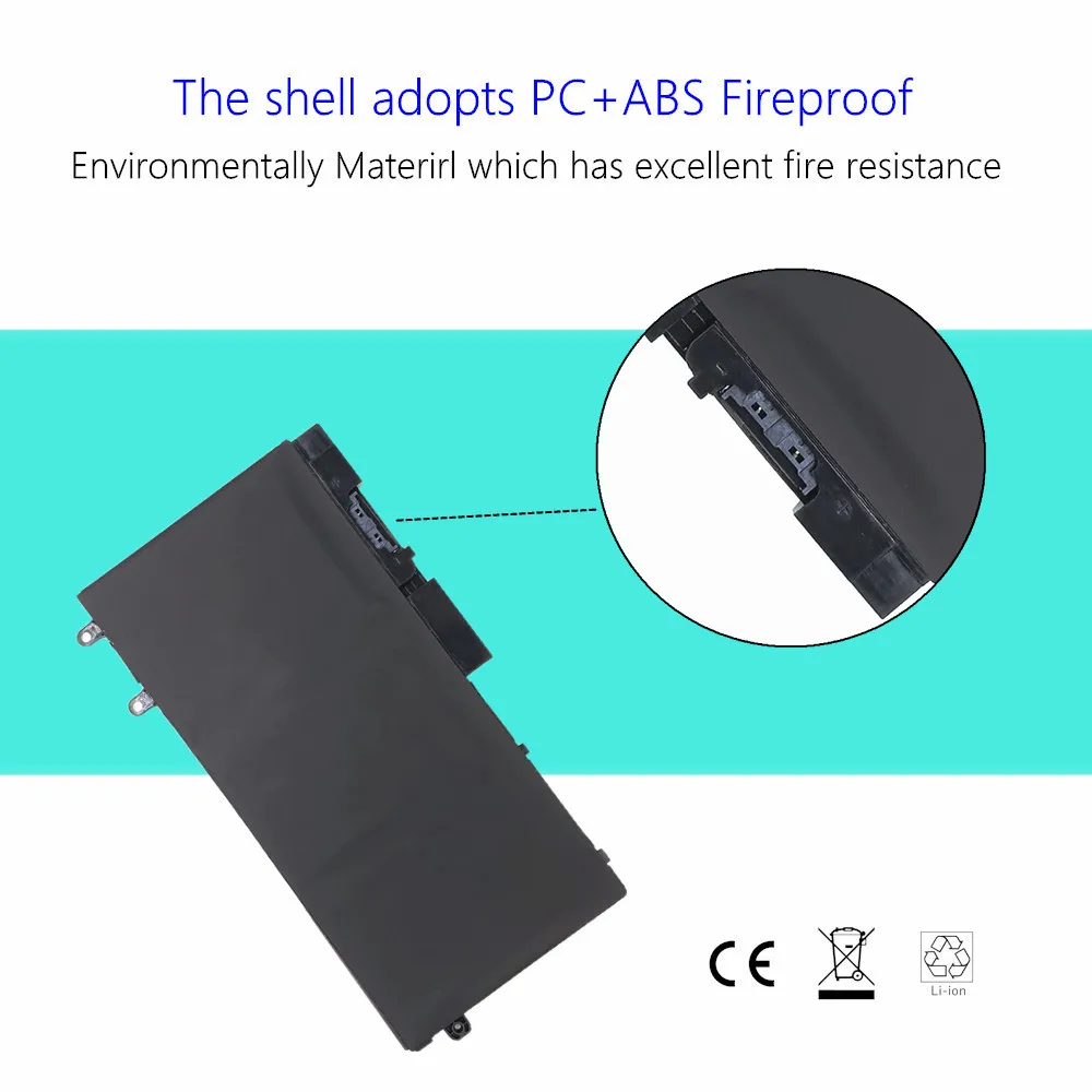 Batería para ordenador portátil R8D7N 4GVMP para Dell Latitude 5400 5500 Inspiron 7590 7591 7791 2 en 1 (sin disco duro de 2,5 ") 1V1XR P84F P84F001 P42E - imagen 4