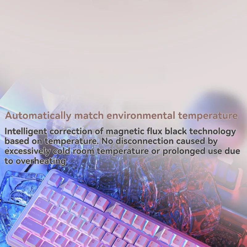 Varmilo 75HE teclado con interruptor magnético personalizado con cable modo único RGB junta intercambiable en caliente Teclado mecánico ergonómico para juegos - imagen 5