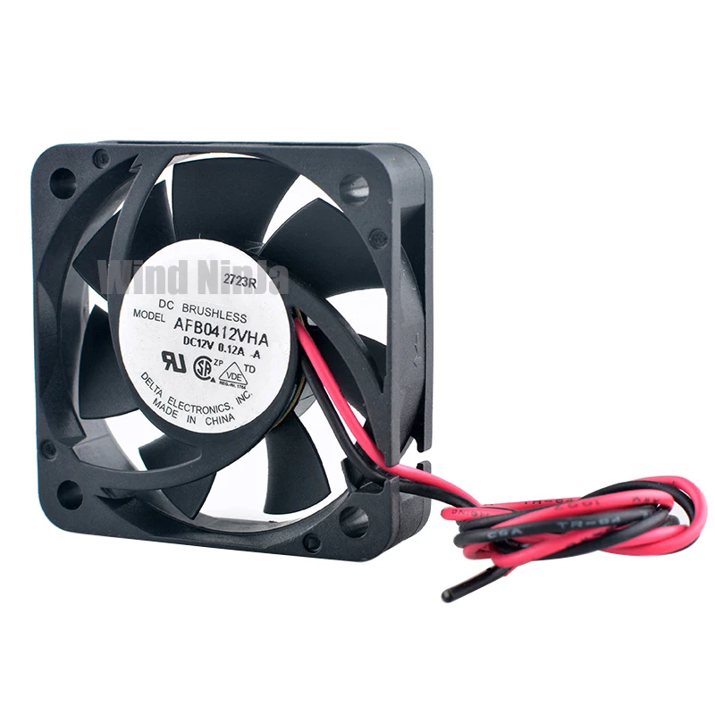 Ventilador de refrigeración de 4cm y 40mm AFB0412VHA DC12V 0.12A, doble rodamiento de bolas para Monitor, fuente de alimentación de Host, tamaño 40x40x10mm - imagen 4