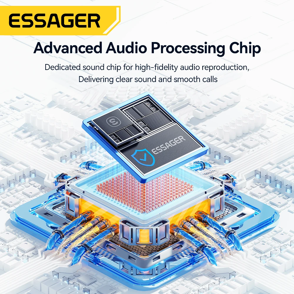 Essager Tarjeta de Sonido USB – Adaptador Jack 3,5mm para PC y Consolas - imagen 5