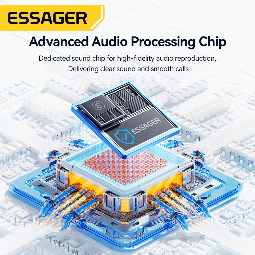 Essager Tarjeta de Sonido USB – Adaptador Jack 3,5mm para PC y Consolas - imagen 5