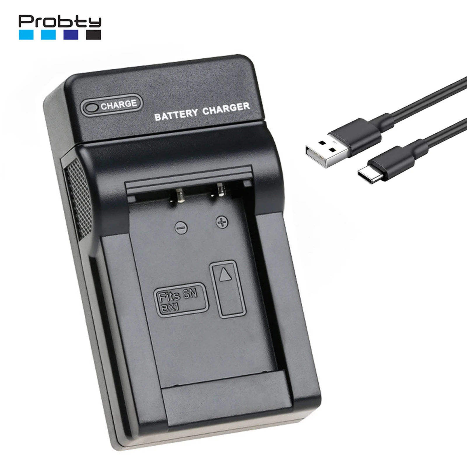 Cargador USB-C NP-BX1 para Sony Cyber-Shot DSC-RX100, DSC-RX100 II, DSC-RX100 III, DSC-HX90V, DSC-WX350, DSC-WX500, HDR-AS15