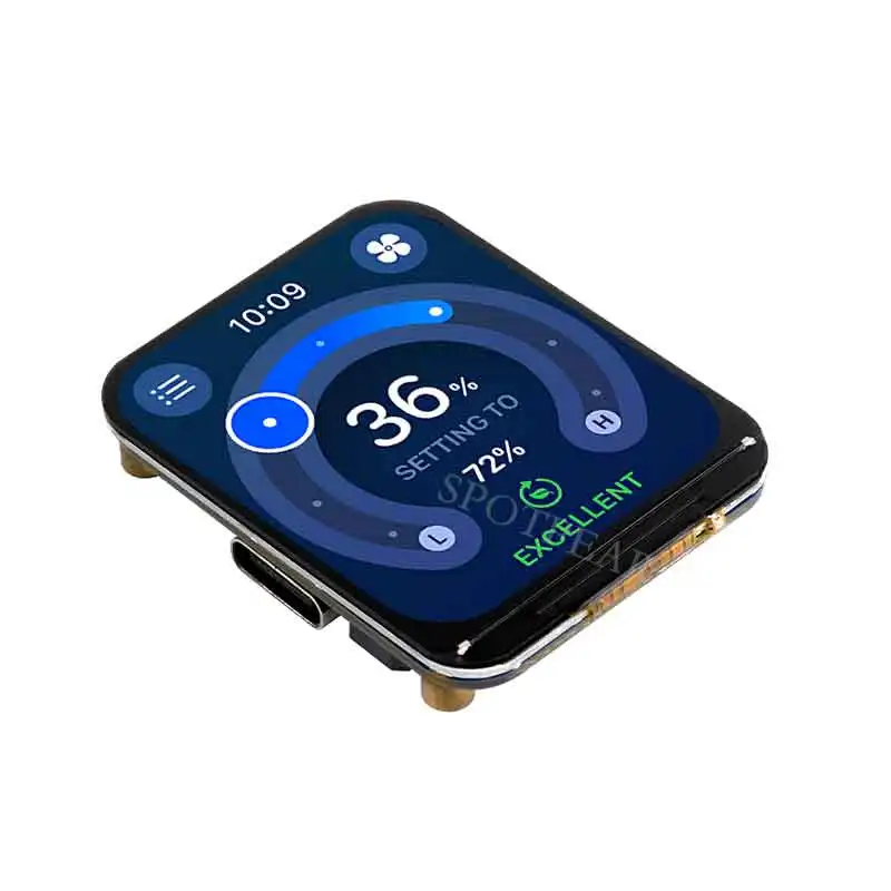 ESP32-S3 Pantalla LCD de 1,69 pulgadas con sensor giroscópico de actitud QST QMI8658C para Arduino Python - imagen 5