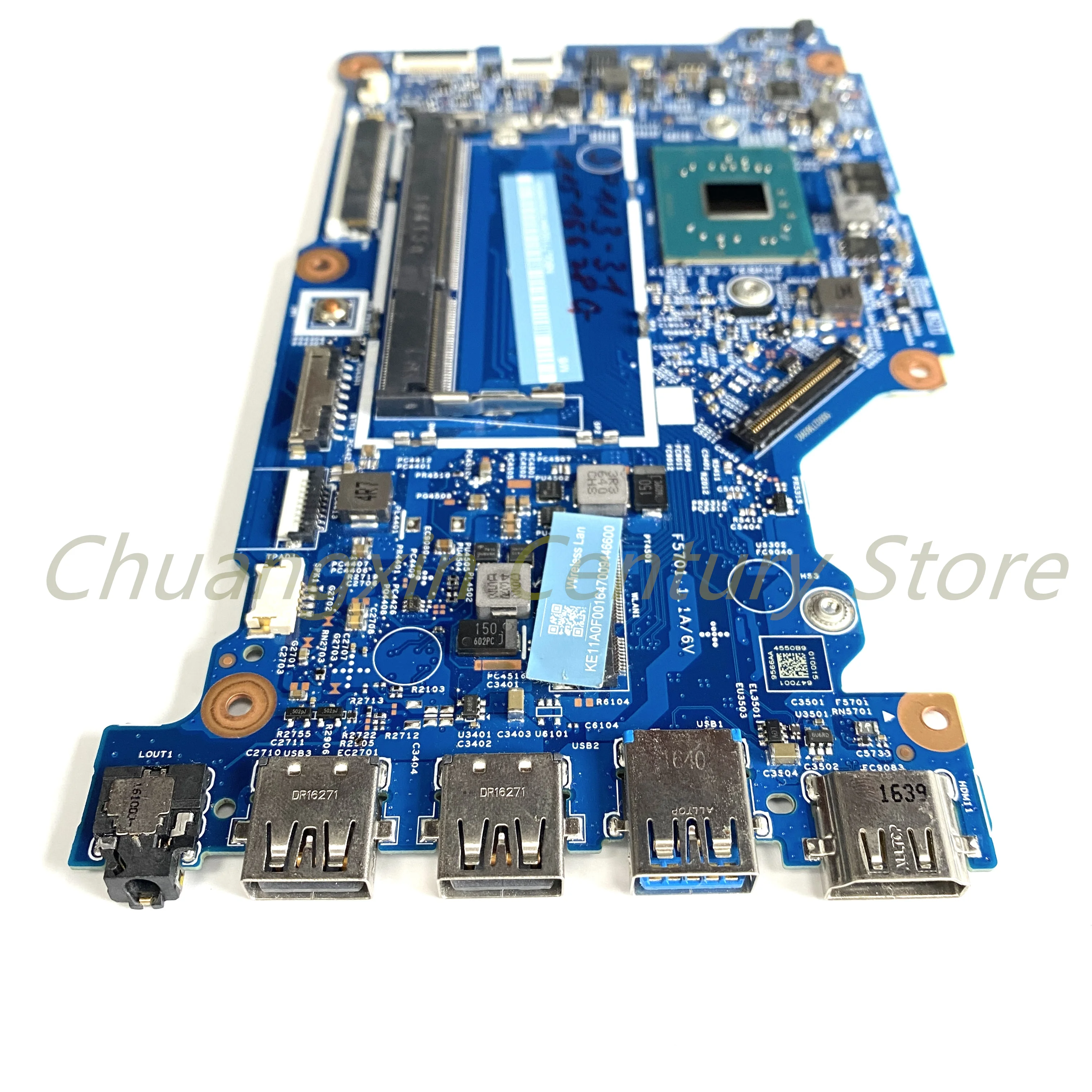 Placa base 16835-1M adecuada para portátil Acer Spin1 SP111-31 con CPU N3350/N3450/N4200 100% probado completamente funciona - imagen 3