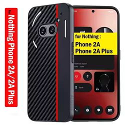 Funda Nothing Phone (2A) Antigolpes Textura Fibra Cuero PU