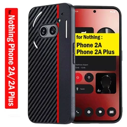 Funda Nothing Phone (2A) Antigolpes Textura Fibra Cuero PU