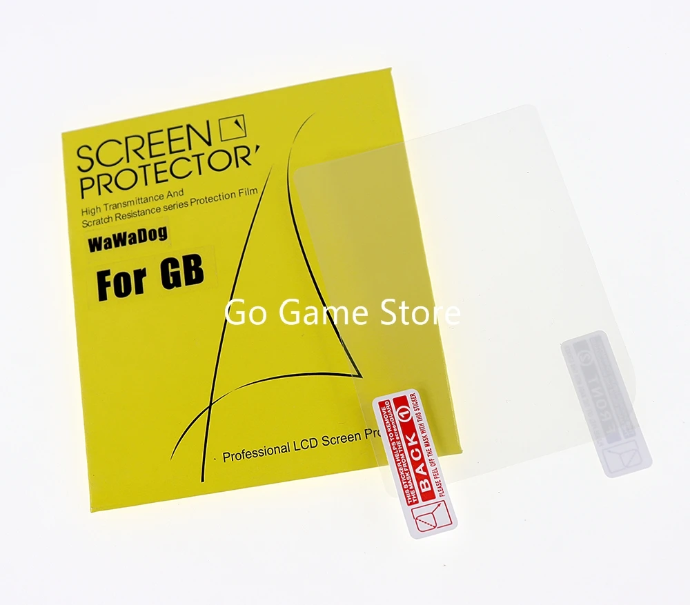 2 unids/lote para GB GBA GBA SP GBC GBP para Gameboy Color consola de juegos protectores de pantalla película protectora de pantalla LCD - imagen 3